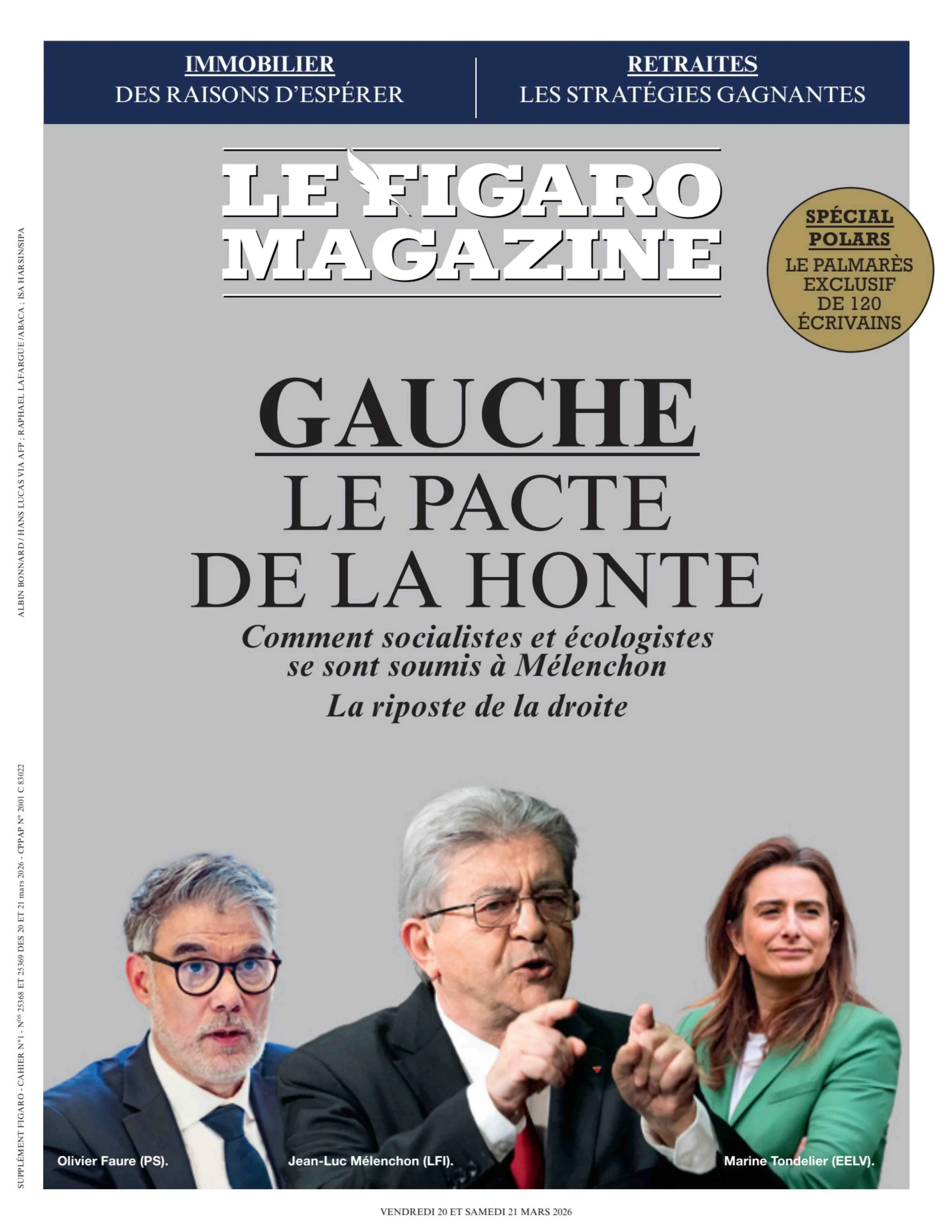 Le Figaro Magazine - Hans Lucas | Une (Olivier Faure)