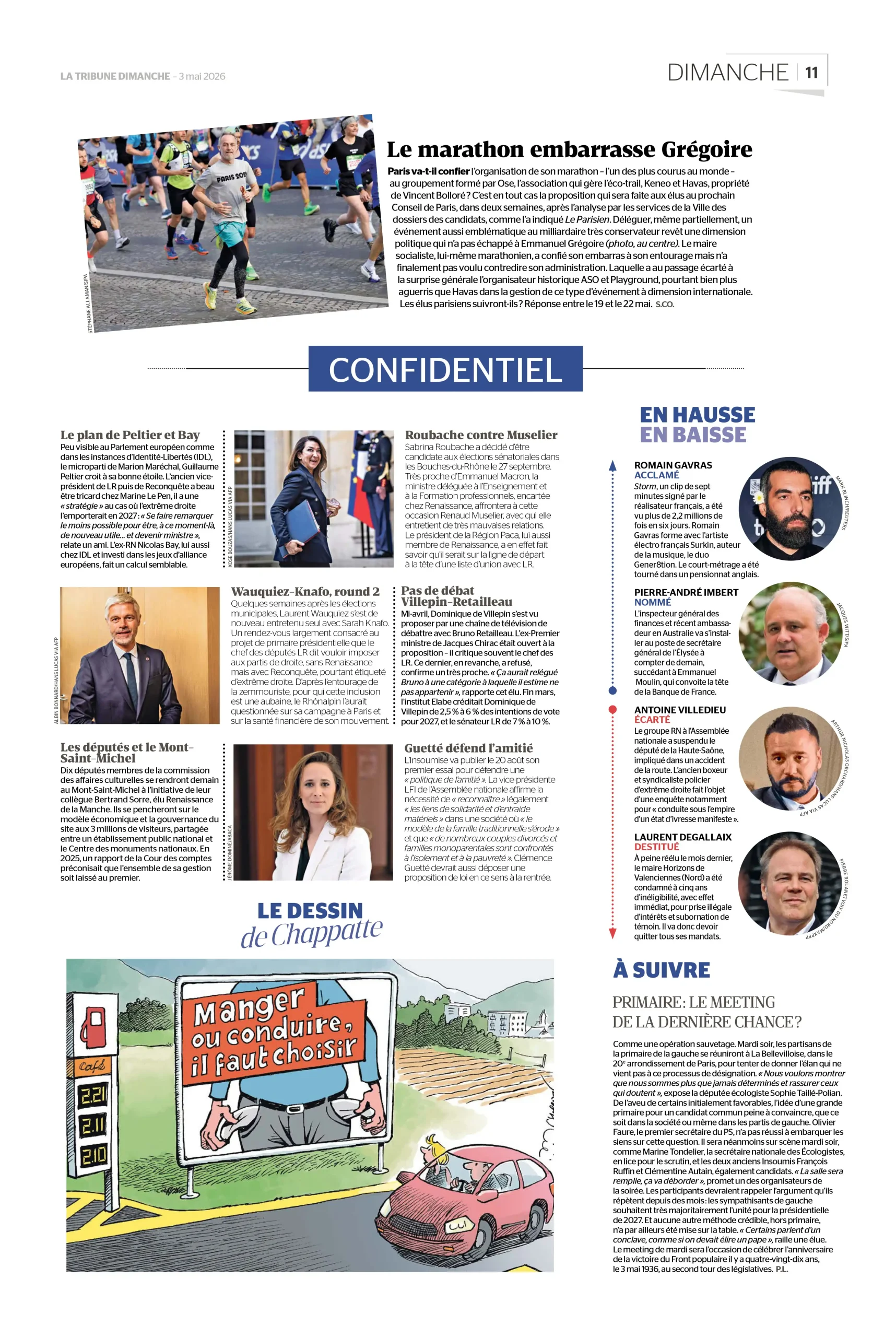 La Tribune du Dimanche - Hans Lucas | Laurent Wauquiez